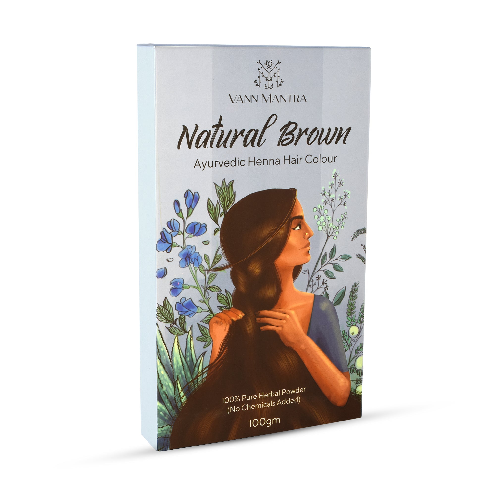 Natural Henna Black + Natural Henna Brown